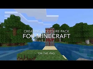 How to create a Texture Pack for Minecraft on the iPad