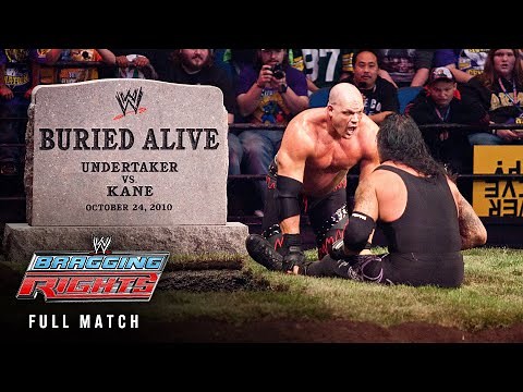 FULL MATCH: Kane vs. The Undertaker | World Heavyweight Buried Alive Match: WWE Bragging Rights 2010