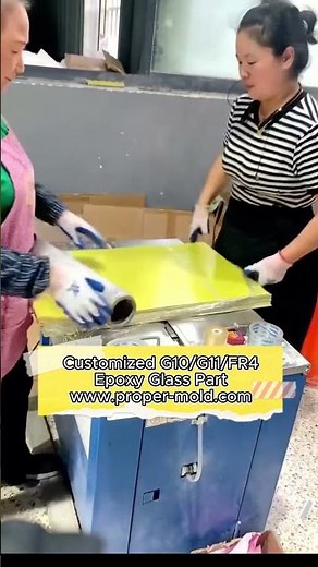 G10 FR4 Material Epoxy Glass Fiber Resin Board Used in Transformer Oil