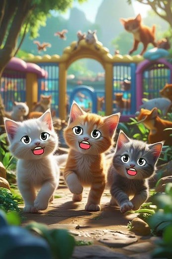 AI Singing Kittens Performance | Adorable Cat Choir Fun 🐱🎶