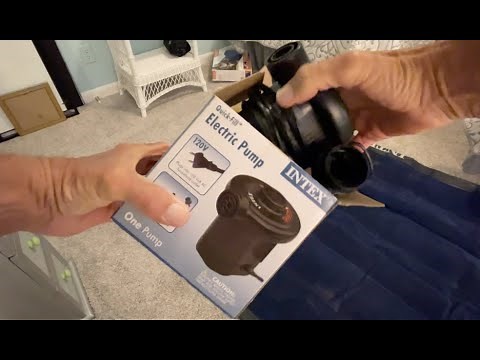 How to use the Intex Mattress Electric Air Pump