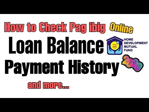 How to Check PAGIBIG LOAN BALANCE | PAYMENT HISTORY | PAG IBIG HOUSING LOAN | 2020