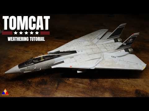 Carrier 'Cats | Realistic F-14 Tomcat Scale Model Weathering Tutorial