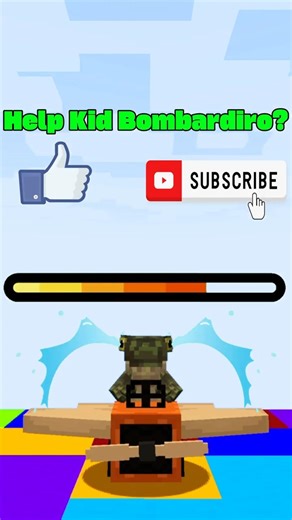 😨 Los baby tralalelitos vs Italian Brainrots in Minecraft Laser Bridge 😱! #brainrot