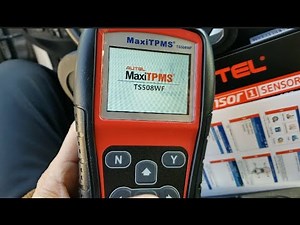 New AUTEL TS508WF TPMS Tire Pressure Monitor Sensor Relearn Programmer Scan Tool