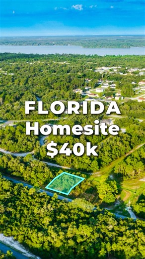 51K views · 764 reactions | Homesite Land for Sale in FLORIDA.This...