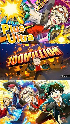 UR [100 Million] Katsuki Bakugo Plus Ultra Move - MY HERO ULTRA IMPACT (#Shorts) #bakugou #mha