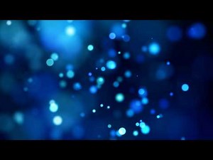 Deep Calm Bokeh 🌊 | 40 Min Underwater Blue Visualizer 4K No Music for Relaxation
