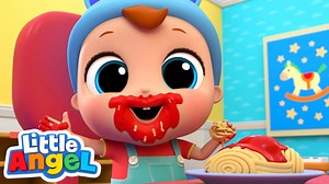 Time to eat your food, Baby John! Sing-along with one of our favourite yes yes kids songs and watch Baby John learn table manners! #littleangel #littleangelnurseryrhymes (👍) Like Our Facebook page for more Little Angel videos►► https://www.facebook.com/littleangelvideo (🔔) Subscribe to Little Angel for new videos every week►► http://bit.ly/Subscribe_to_LittleAngel At Little Angel, we are committed to offering high quality, safe and educational content in order to support the development of you