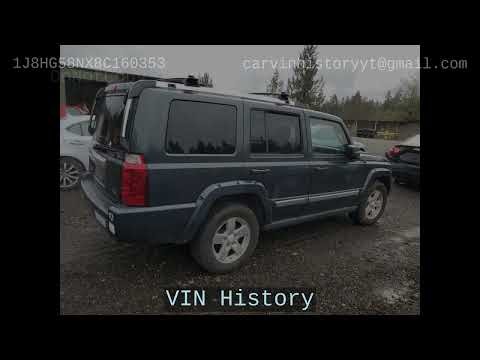 2008 JEEP COMMANDER 1J8HG58NX8C160353