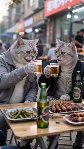 Street Food Delights: Barbecue, Pets, & Fun in the City