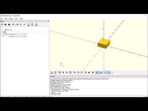OpenSCAD - Union