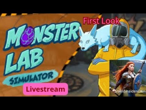 Monster Lab Simulator Prologue - First Look - Livestream