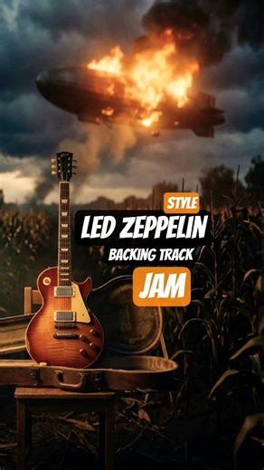 #ledzeppelin style #backingtrack #classicrock jam for guitar!