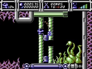 Cybernoid: The Fighting Machine on the C64 is a brilliantly polished and fiendishly tough shoot-'em-up that upheld Hewson’s gold standard. Its tight controls react better with a keyboard than a joystick, delivering a retro thrill that’s hard to beat. For a leg-up, type 'FREDDY' at the title screen to unlock infinite lives, letting you blast through those brutal stages with ease. Pure 1988 magic! Cheat Source: ZZAP!64 (Issue 35, March 1988), confirmed via C64-Wiki. #Cybernoid #C64 #retrogaming #n