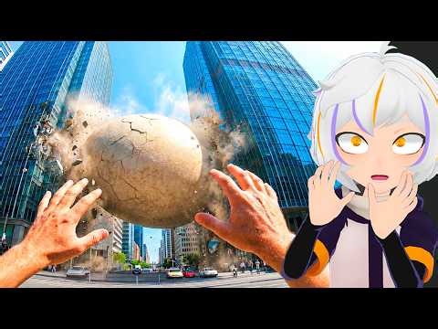 ESTE ES EL HUEVO MAS GRANDE DEL MUNDO | ChuyMine REACCIONA a Buttered Side Down