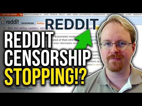 Reddit Takes A Step BACK!? From Censorship. No Longer Banned For Association