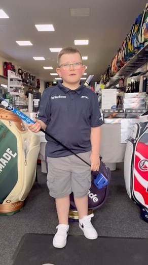 3.2K views · 24 reactions | Special guest appearance today folks! ⭐️ We see the masters deals daily now we can see the apprentice ️‍♂️ Oscar has taken over the reigns from his Father. #golf #golfshop #golfr #golfshopping #golfstore #golfnortheast #golfaddict #golfstagram #golfclubs #golfaddiction #golfclubsforsale #taylormade #taylormadegolf | The Golf Factory | Facebook