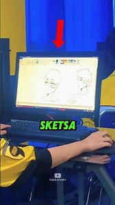 Drawing using a computer‼️👀