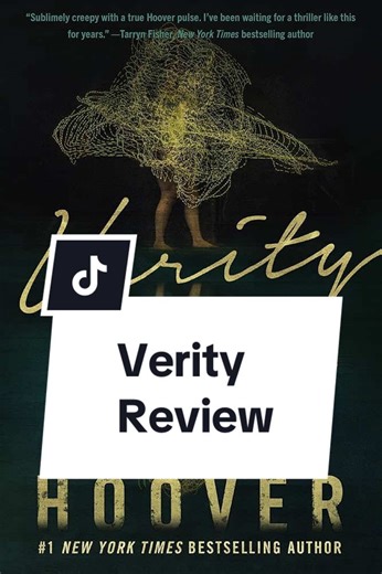 Verity Book Review: Team Letter or Manuscript?
