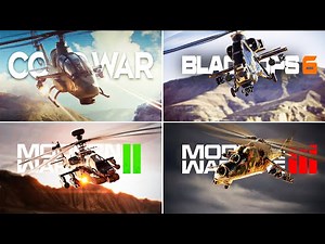 The Evolution of Attack Helicopters & Chopper Gunners in Call of Duty Games