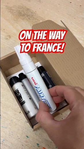 🇫🇷💨 Graffiti supplies on the way to France! | UNFADE.COM #graffiti