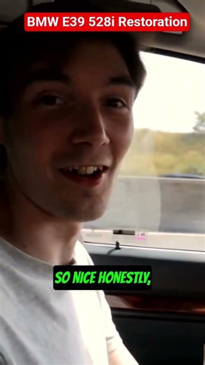 After 7 months, my BMW finally drives perfect #carrestoration #bmwe39 #satisfying