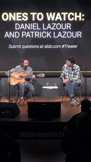 👀 Sneak peek at the folk-inspired score behind Night Side Songs! This beautiful new musical provides comfort and connection to bring us closer to life→ amrep.org/NightSideSongs 🎬 @wburcityspace | American Repertory Theater