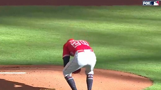 4.1M views · 9.5K reactions | Los Angeles Angels Pitcher Andrew Heaney honored Tyler Skaggs prior to his start in today's game. | MLB on FOX | Facebook