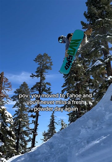 Most people wait all year for a snow day. In Lake Tahoe, you'll never worry about missing one again❄️ Life in Lake Tahoe looks different than it does in the city. Instead of planning trips around weather reports, you wake up to it. Instead of fighting traffic to escape for the weekend, you step outside and you're already here. What surprises a lot of the buyers I work with is that the lifestyle shift is bigger than the square footage shift. Yes, the homes are beautiful. Yes, the views are unreal