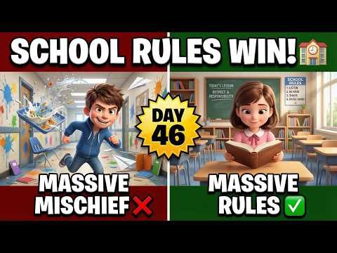 The Right Choice: Respect vs. Mischief at School | School Rules Win | Day 46 #storytime