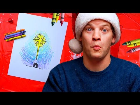 How To Draw The Christmas Star