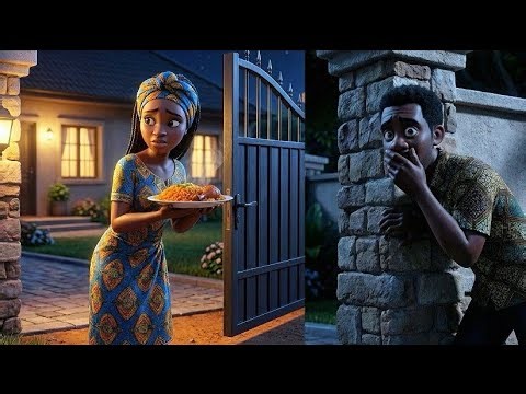 My Wife Always Left Hot Jollof Rice Outside The Gate Every Midnight, I Never Knew…#story #tales