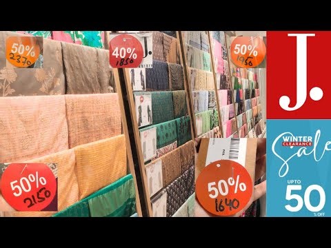 J. Winter Clearance Sale Upto 50 % Off 2025 ❤️| Junaid Jamshed J. Unstitched Collection Sale | J.