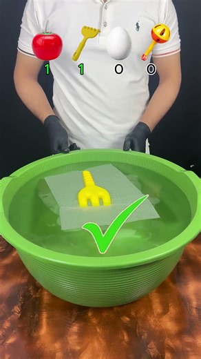 Try to Guess! Will It Sink or Float? 💧 #experiment #satisfying