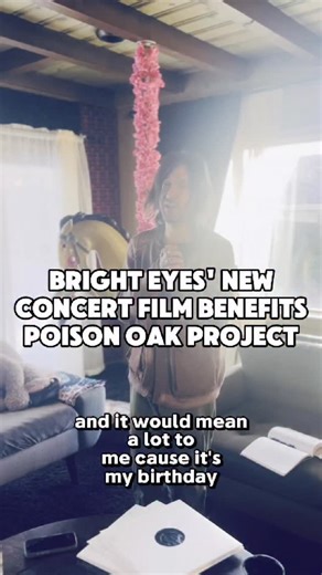 BrooklynVegan on Instagram: "Bright Eyes' new concert film, "An Evening with Bright Eyes & Cursive," premieres on February 15 (Conor Oberst's birthday) on Veeps. All proceeds benefit Poison Oak Project, and Conor told us about the charitable initiative, which helps advance equity for LGBTQ+ people, with a particular focus on the trans community. Get tickets to "An Evening with Bright Eyes & Cursive" at link in bio."