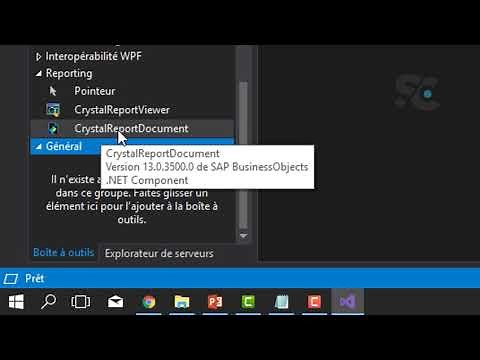 Installation de SAP Crystal Reports pour visual studio 2017 #2