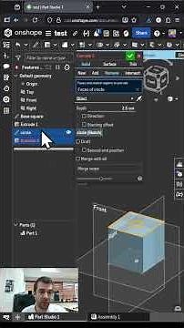 ONSHAPE LESSON 6 - EXTRUDE REMOVE BASICS