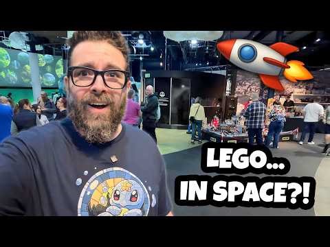 A LEGO Convention in a SPACE Centre?! | Brickish Weekend Tour 🚀
