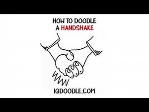 How to Draw a Handshake (drawing tips)