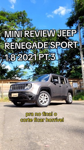 Mini Review Jeep Renegade 1.8 Sport AT6 2021 PT.3