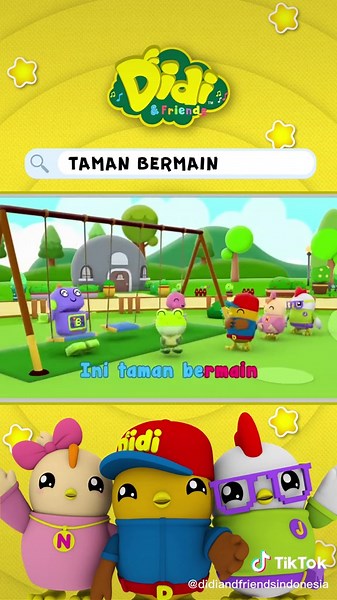 Asiknya Bermain di Taman Bersama Didi and Friends