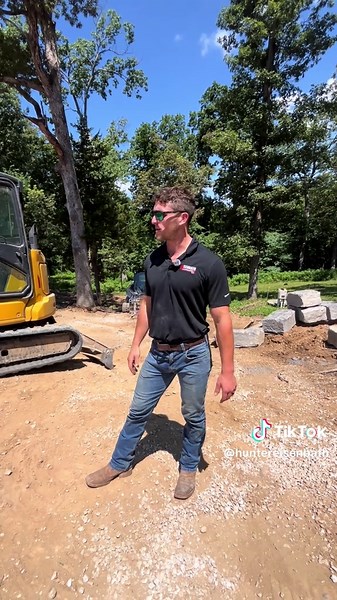 Natural Stone Retaining Wall Project in Wentzville, MO