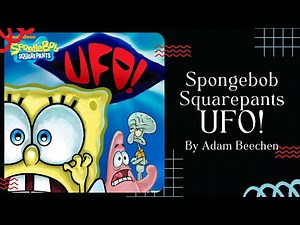 👽 Stories for Kids Read Aloud 👽 Spongebob Squarepants UFO [ READ ALONG VIDEO ]
