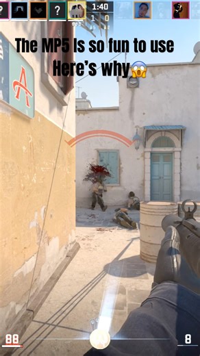 The MP5 problem in CS2 #cs2 #shorts #counterstrike