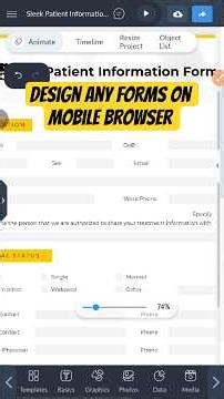 Make Any Form on Mobile Browser - Consent Form, Hiring, Application & so on