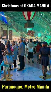 Christmas Tour at Okada Manila, Parañaque City 🎄🇵🇭 | PH DOT NET