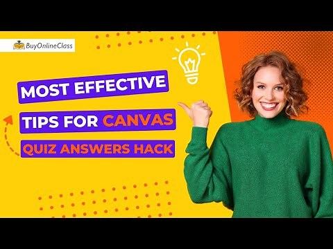 Most Effective Tips For Canvas Quiz Answers Hack