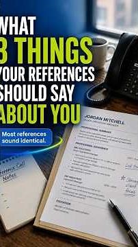 3 Questions Every job Reference Should Answer