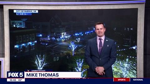 Rare November snow expected in DC Friday before chilly rain takes over